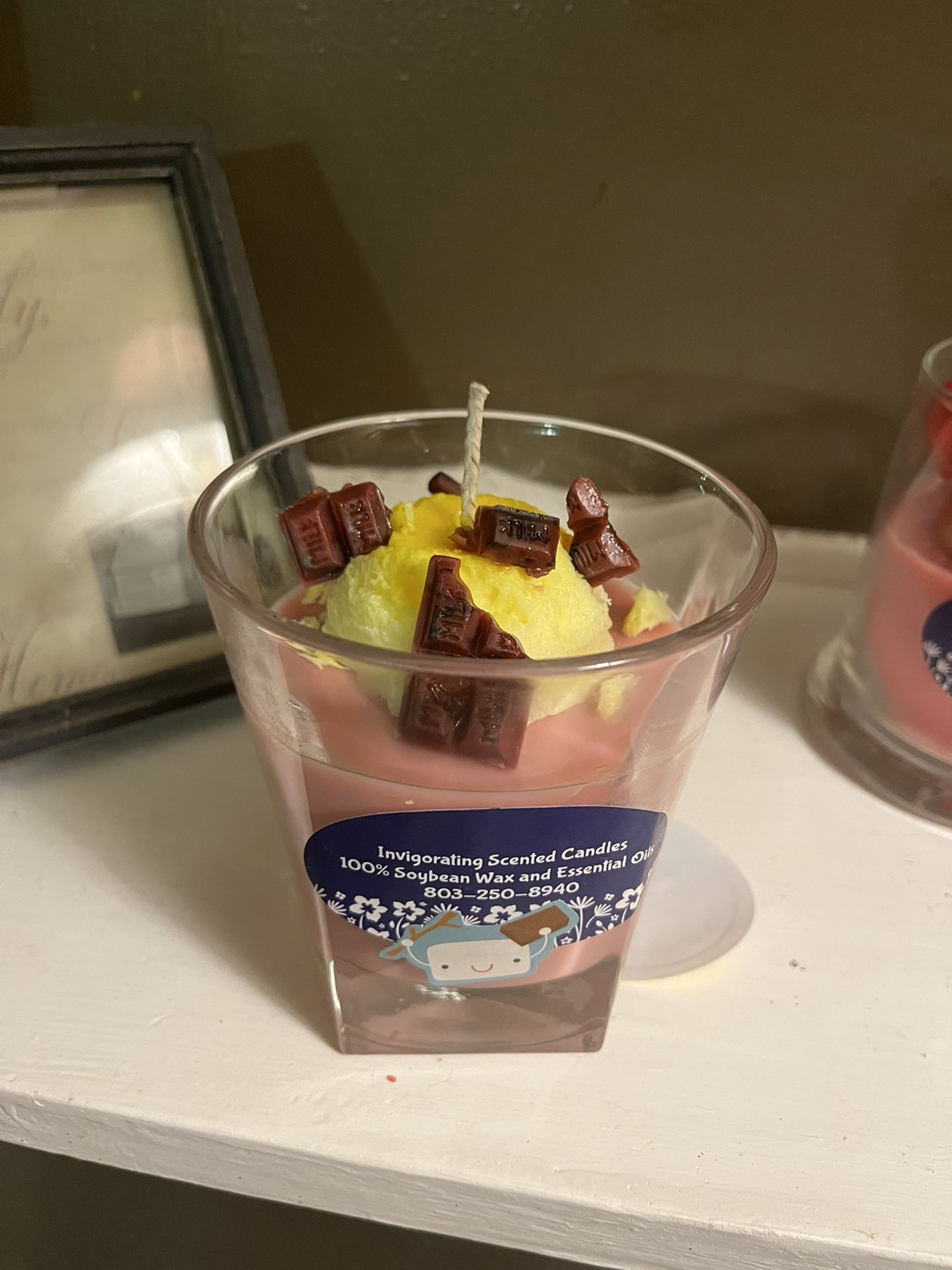 7-10oz Candles, 100% Soybean Wax and Essential oils