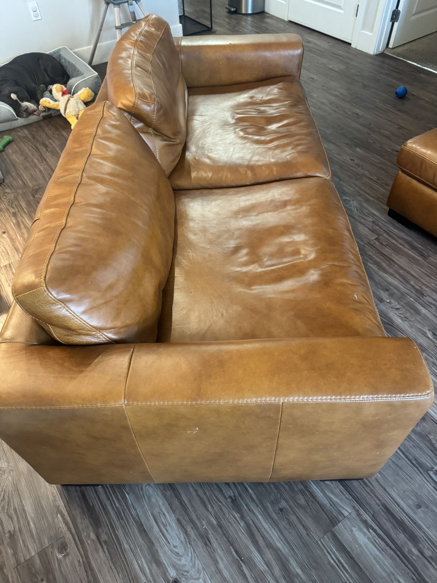 Leather Sofa 