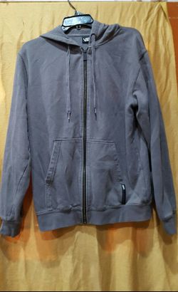 Vans/ gray (small) long-sleeve zip up hoodie sweater