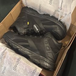 Reebok Hyperium Work Men's Composite-Toe Ankle Boots Color: Black Size: 12 WIDE SKU: #(contact info removed)0