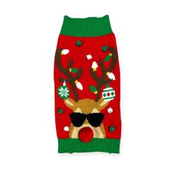 Holiday Christmas Dog Sweater - Small Breed