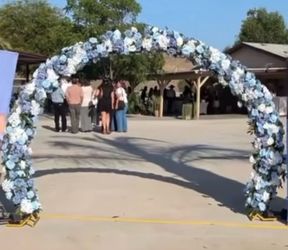 Big flower arch 8feet