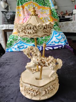 Carousel Horse Music Box