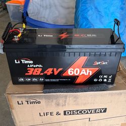 Litime LifePO4 60AH lithium battery