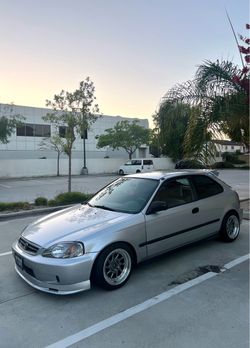 Honda Civic Hatchback EK Silver