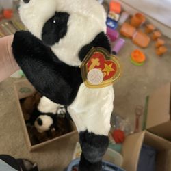 Vintage Ty Original Beanie Baby Peking Stuffy 