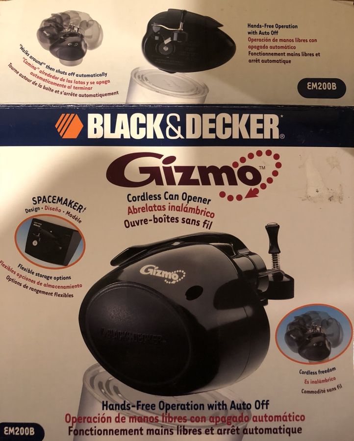 Black & Decker Gizmo can opener under counter for Sale in Cherry Valley, IL  - OfferUp