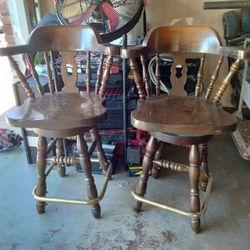 Wooden Bar Stools