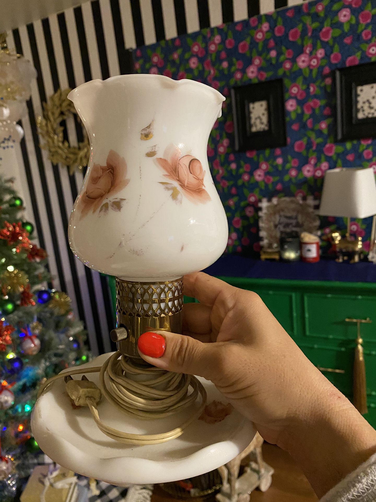 Small vintage lamp