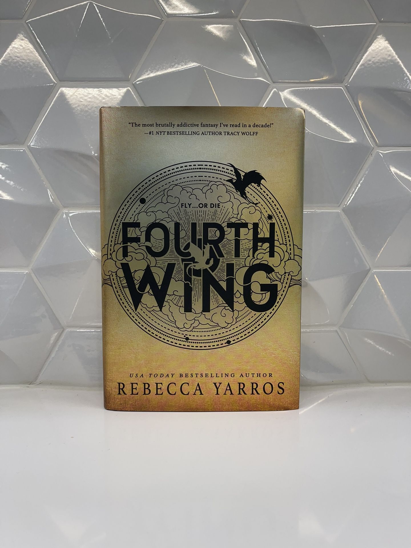 Fourth Wing HARDCOVER Rebecca Yarros 1st Edition The Empyrean Series Volume 1
