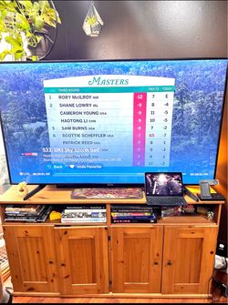 TV stand real wood