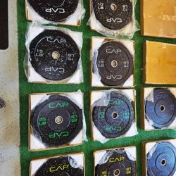 Speckled Bumper Plates 260lb