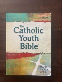 The Catholic Youth Bible (New American Bible Revised Edition) | Saint Mary’s Press  $16