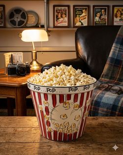 Tabletop Unlimited Ceramic Popcorn Tub