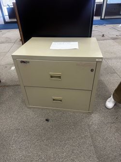 FireKing Turtle 2-Drawer Fireproof File Cabinet
