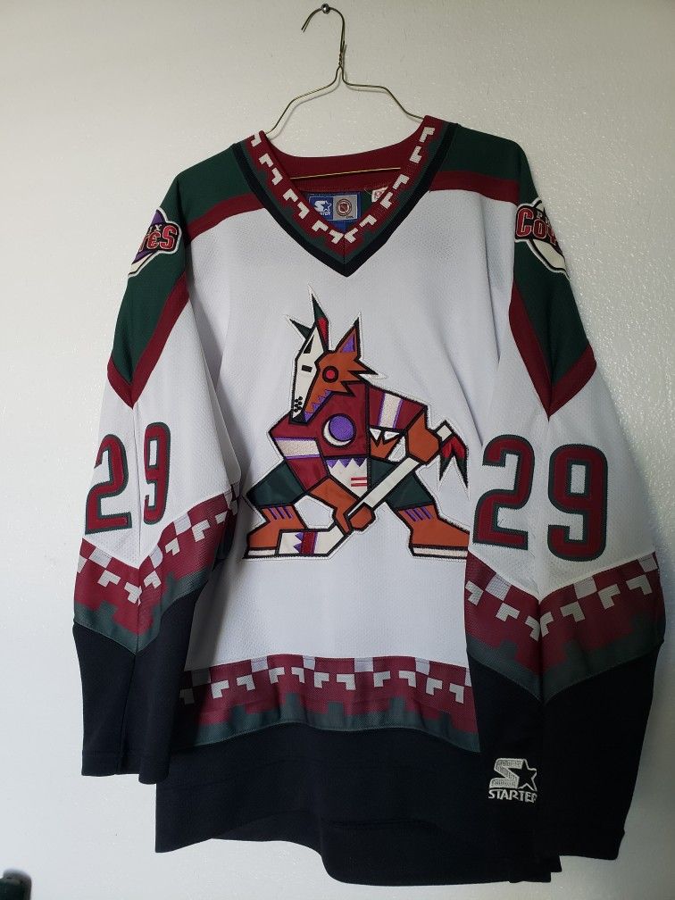 Vintage Arizona Coyotes Craig Janney Jersey (Adult L)