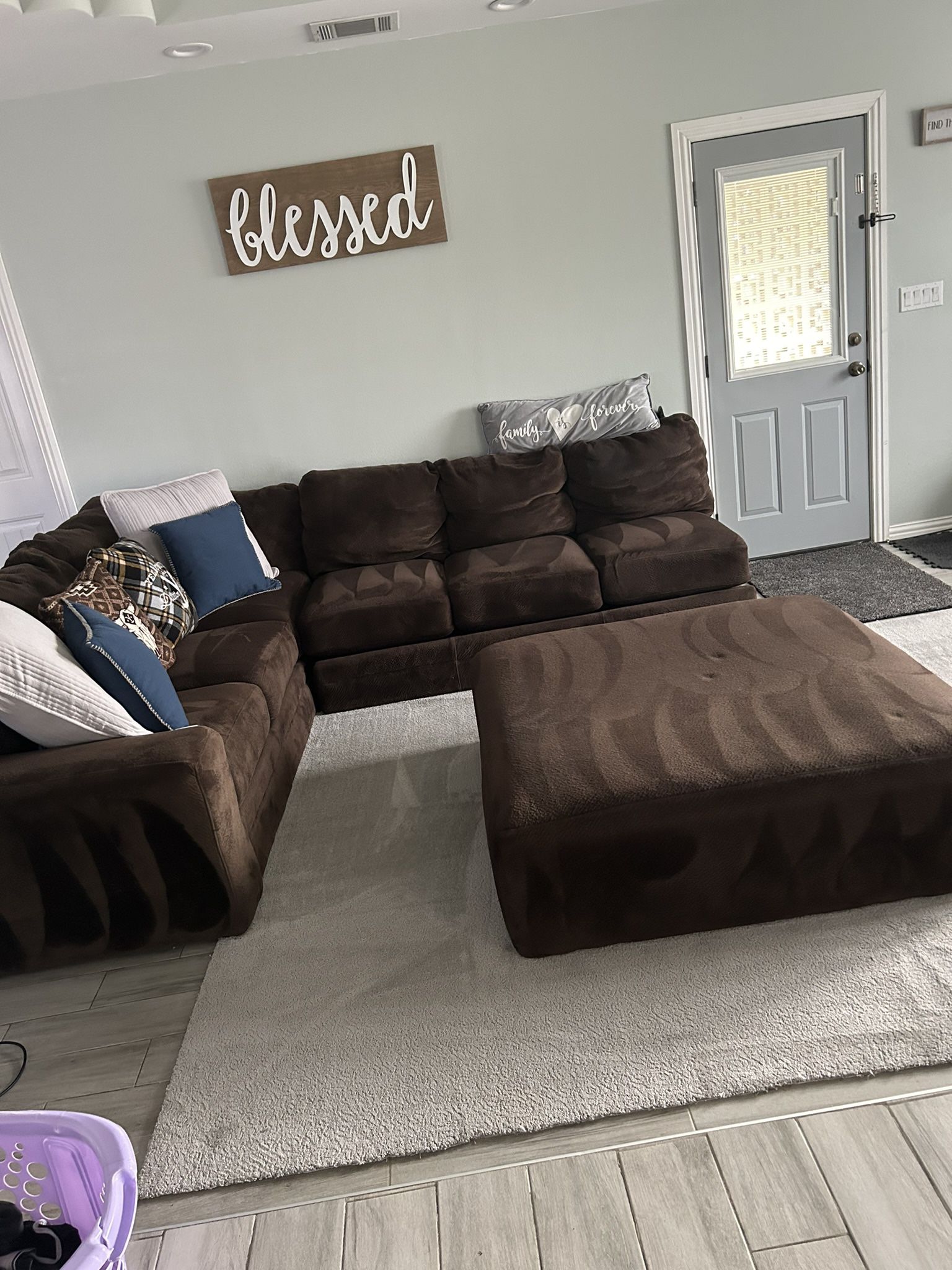 XL sectional couch