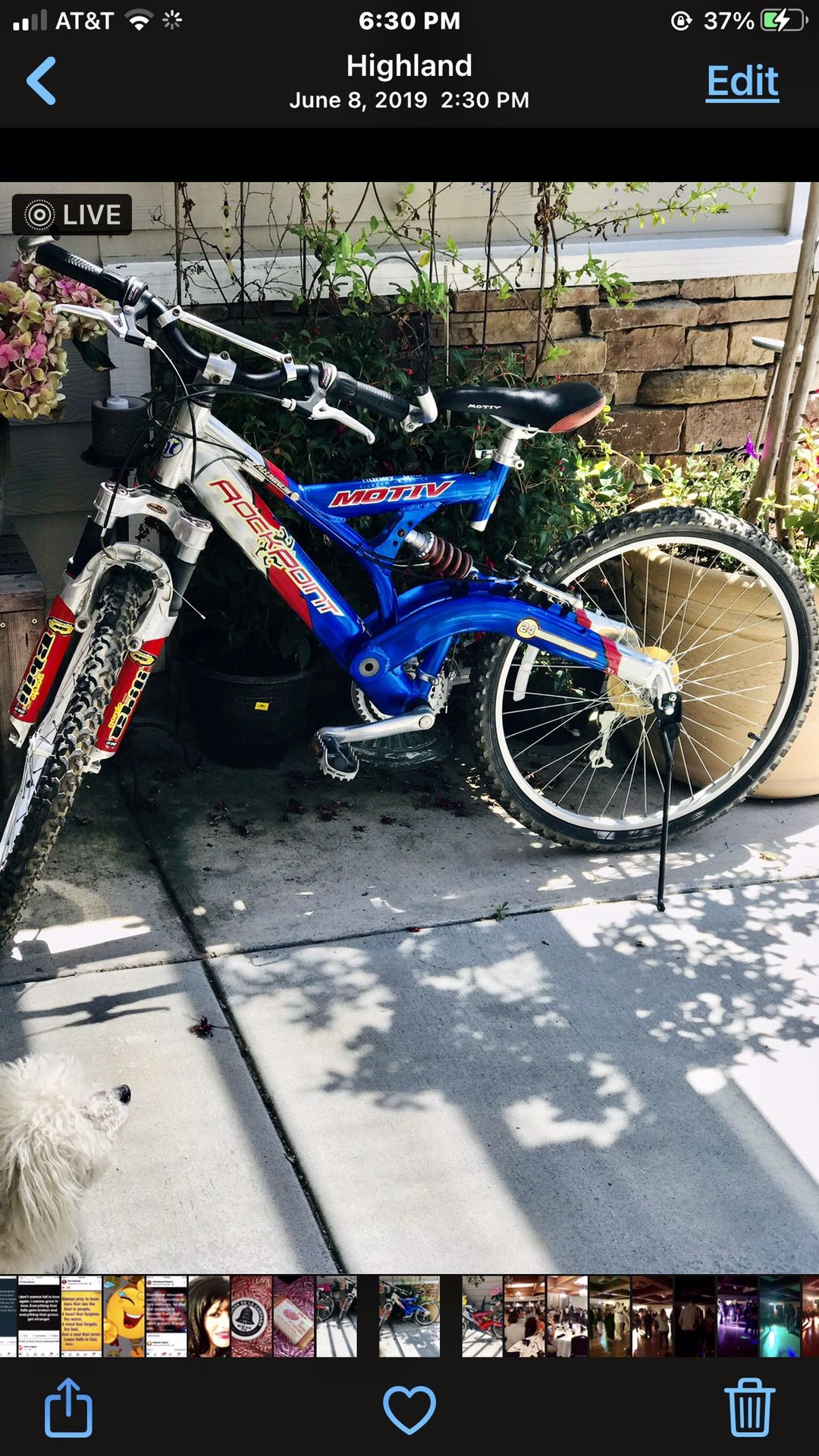 A Pair Of 1994 Motiv Rockpoint Aluminum Mountain Bike 24 Speed. for Sale in Highland California OfferUp