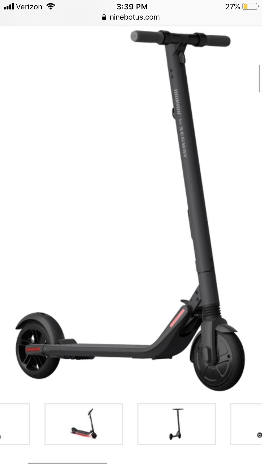Ninebot scooter