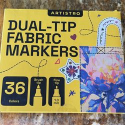 Artistro Dual-Tip Fabric Markers
