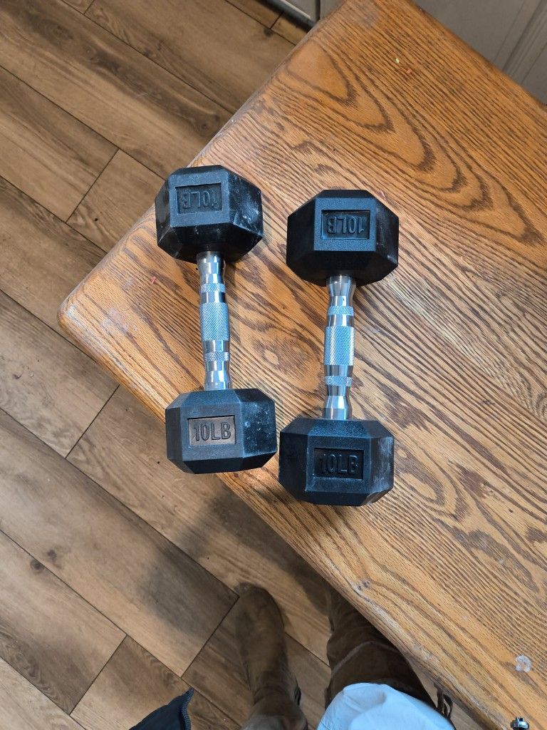 10 Lb Dumbbell Set Of 2