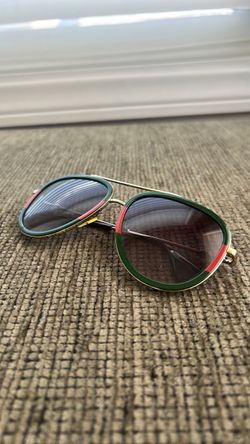 Gucci GG0062S aviator sunglasses