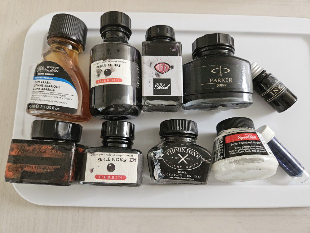 Calligraphy Ink Lot
