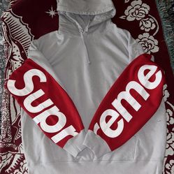 Supreme Cropped Panels Hooded Sweatshirt XL