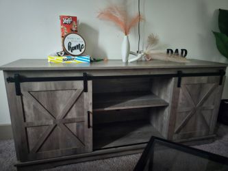 Wood TV Stand Only