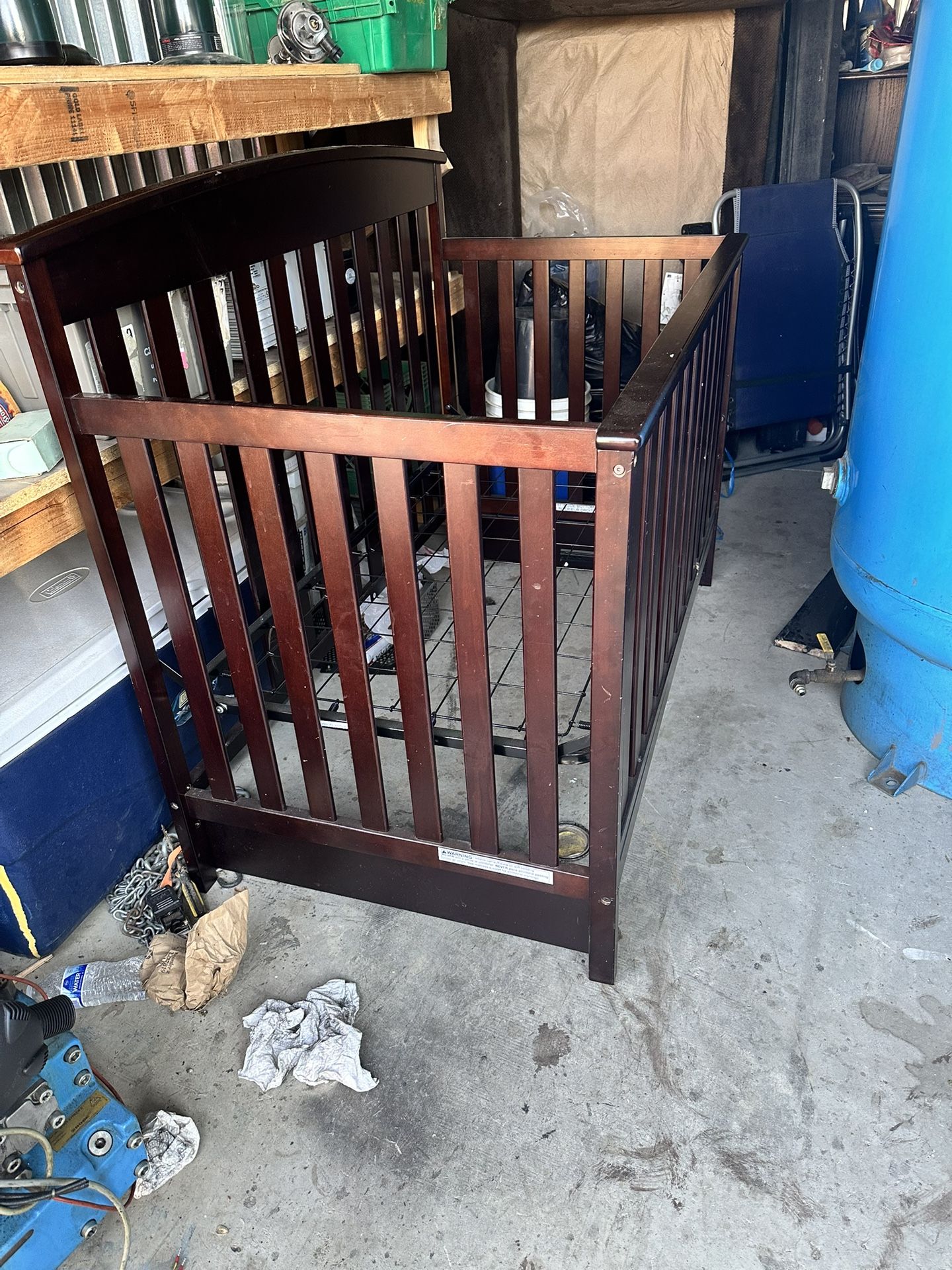 Wood Crib Never Used Just Need Mattress $60