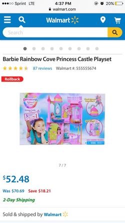 Brand new Barbie princess castle