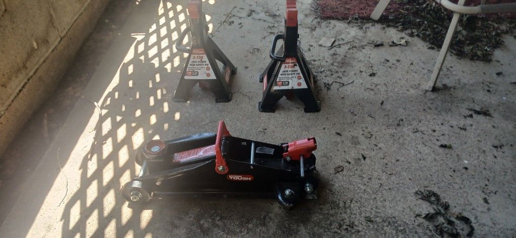 Hyper Tough 2 Ton Jack And Stands