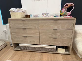 Restoration Hardware Baby Landry Wide Dresser
