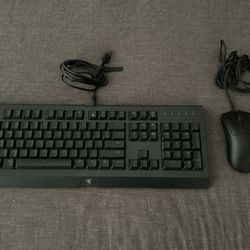 Razer Mouse And Keyboard 