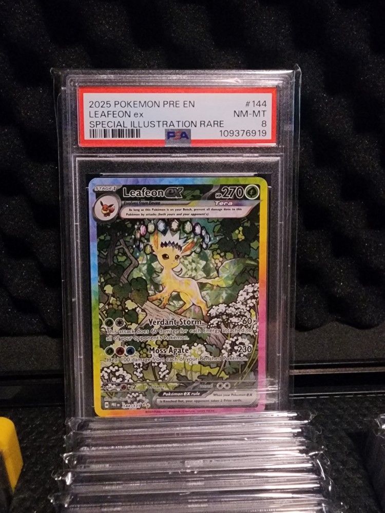 Leafeon Ex PSA 8