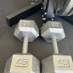 Dumbbells. Exercise Equipment