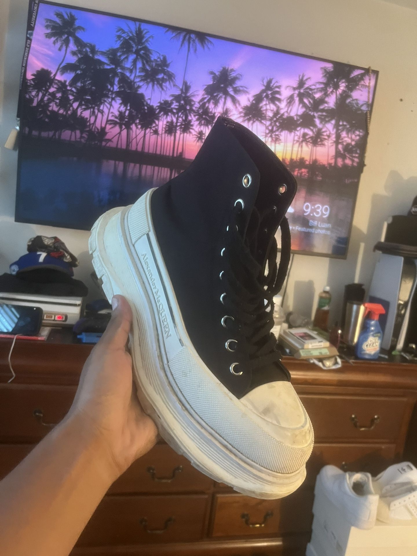 Alexander mcqueen high top