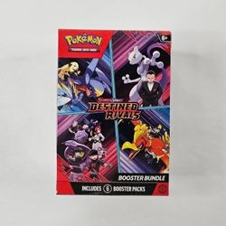 Pokemon Cards TCG Destined Rivals Booster Bundle! 6 Packs!