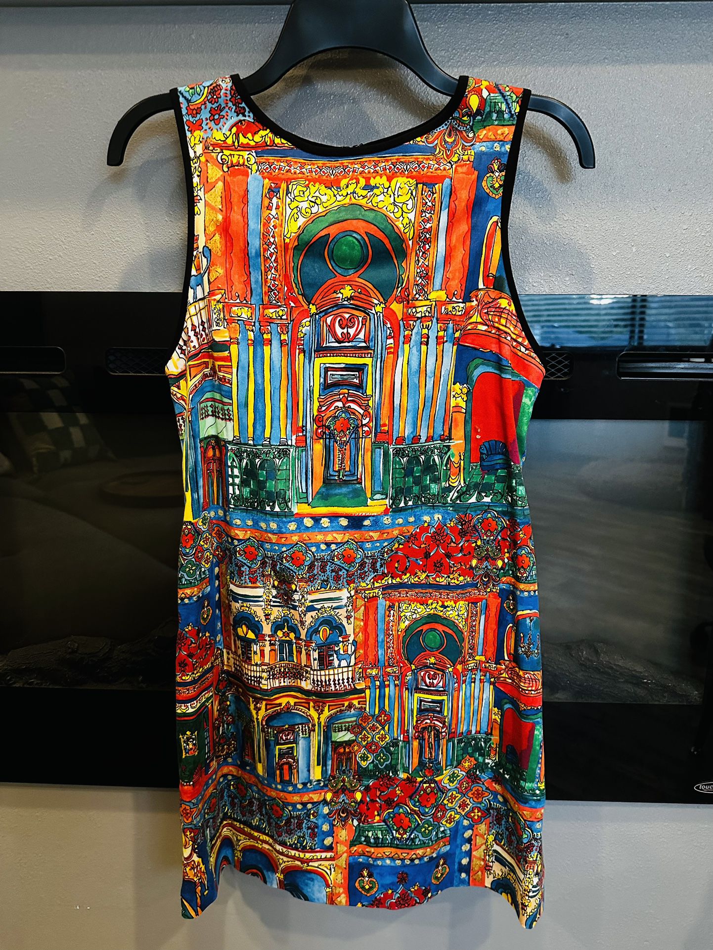 Alice and Olivia Colorful Shift Dress