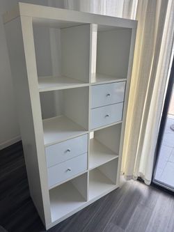 IKEA Kallax  8 cube shelving unit