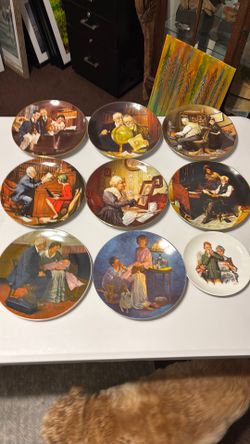 Rockwell collectors plates