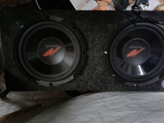 2 Kenwood 8' SUBS