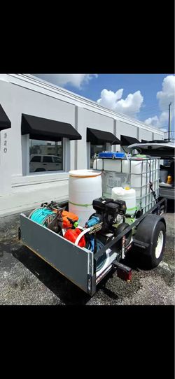 Pressure Washing Trailer