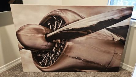 Airplane Painting Reprint