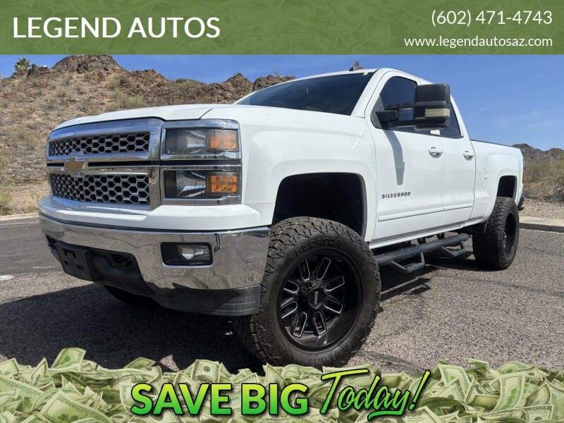 2015 Chevrolet Silverado 1500 LT 4x4 4dr Double Cab 6.5 ft. SB