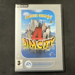 Sim City 4 Deluxe Edition (pc game, 2-disc) WITH MANUAL