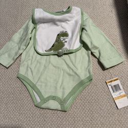 New Baby Boy Dinosaur First Impressions Size 0-3 Months 