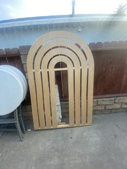 Rainbow Wood Arch