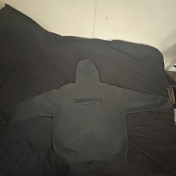 Black Essential Hoodie Size XL