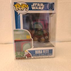 Boba Fett Vinyl Bobble-Head Funko Pop #08
